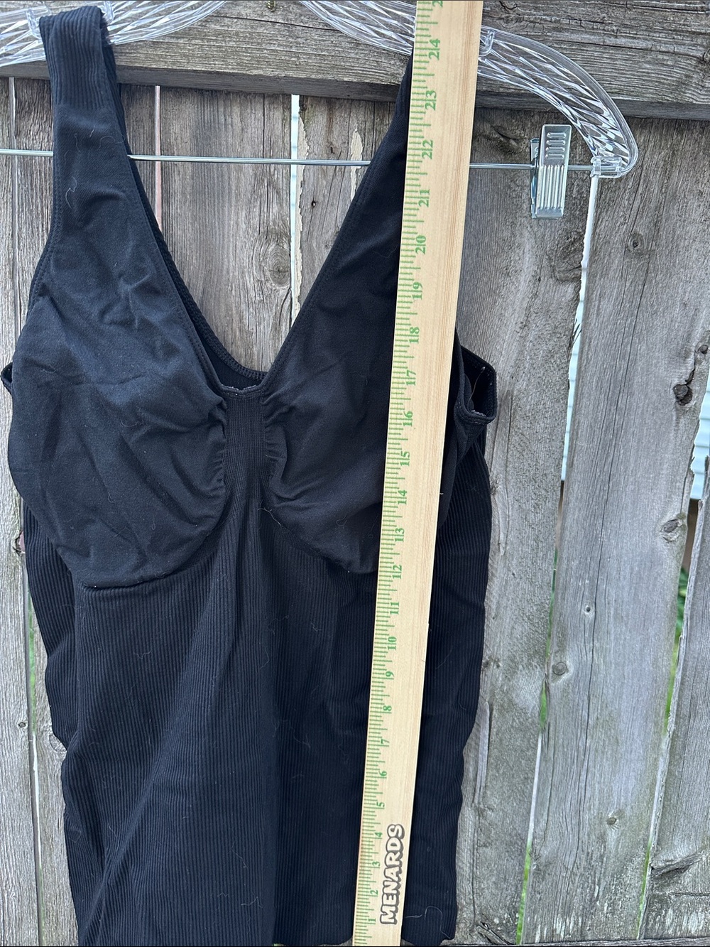 Black Women's Support Tank Top - Picture 3 of 4